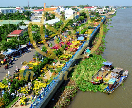 In lịch tết tại Vĩnh Long